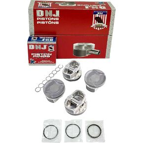 DNJ PRK955A Piston and Ring Kit For 2009-2016 Toyota Highlander Sienna Venza 2.7L L4 DOHC 16V Naturally Aspirated 1AR-FE