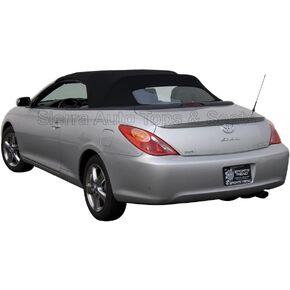 Sierra Auto Tops Convertible Top Replacement for Toyota Solara 2004-2009, Stayfast Canvas, Black