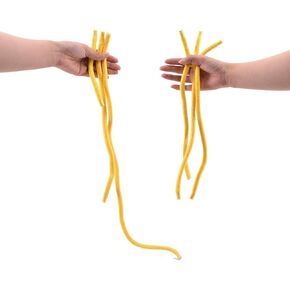 MOMOMAGE Three Rope Magic Tricks Funny Ropes Magic Props for Magicians Close up Magic Illusion Stage Magic Rope Illusion Gimmick Easy to Do Magic Shows (Yellow)