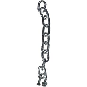 Reese Replacement Part, Weight Distribution Chain Kit (Includes: (1) Chain w/9 Links, (2) Flat Washers 3/8 in, (2) Locknuts 3/8 in.-16 Grade 2 & (1) U-Bolts 3/8 in. -16 x 1-1/2 in. x 1/2 in.)