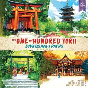 Pencil First Games The One Hundred Torii Board Game – A Beautiful, Serene Tile-Laying Game in a Japanese Garden by Pencil First Games for 1-4 Players in Saudi Arabia