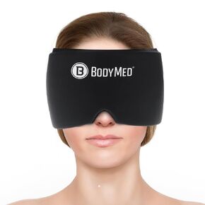 BodyMed Hot & Cold Therapy Wrap – Reusable, Flexible Wrap for The Head – Compression Therapy for Headache, Migraine, Tension, Stress, & Discomfort Relief