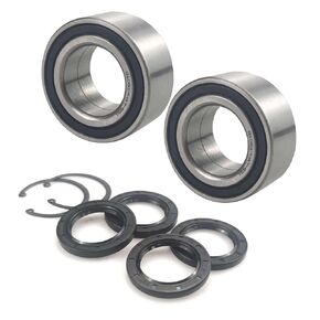 Wheel Bearing Kit Compatible with Honda TRX400 1995-2003/ TRX450 1998-2004/ TRX500 2001-2009 2011-2014#91051-HA7-651 (30X54X24)2Pcs,Dust Seal (40X58X7+38X55X6) 4Pcs,Circlip (55MM) 2Pcs