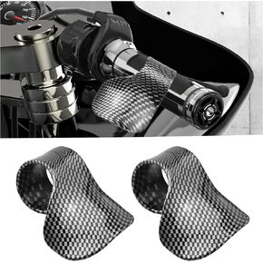 2PCS Motorcycle Cruise Control,Carbon Fiber Motorcycle Throttle Assist for Motorcycle/Dirt-Bike,Universal Motorcycle Accessories Motorcycle Throttle Lock to Control Motorcycle Throttle