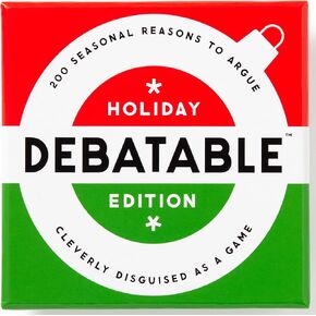 Brass Monkey Debatable Game Set | 200 Two-Sided Game Cards for Things to Argue About | Social Game | Great Gift for Adults