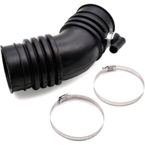 Engine Air Intake Hose Throttle Body w/Clamps Compatible For Toyota 4Runner 3.0L V6 1990-1995, Pickup 3.0L V6 1989-1995 Black