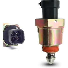 1 PC Fuel Injector Idle Motor, Engine Idle Control Device, Idle Air Control Valve, Compatible with Cadillac Chevrolet 17089062 AC102 17089062 AC1 17111281 17111286 (Multicolored)