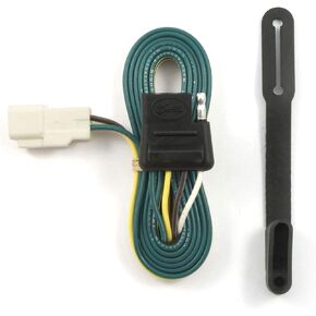 Curt Manufacturing 56042 Vehicle-Side Custom 4-Pin Trailer Wiring Harness, Fits Select Toyota Highlander, OEM Tow Package Required
