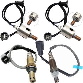 4PCS Upstream Downstream Air Fuel Ratio Sensor Oxygen O2 Sensor for Lexus LS460 2007 2008 4.6L V8, for Lexus LS460 2009 4.6L V8 RWD 234-9052 234-9058 2 * 234-4515