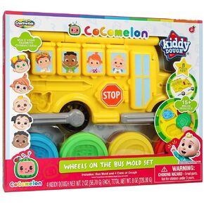 CoComelon Wheels On The Bus Dough Mold Activity Set
