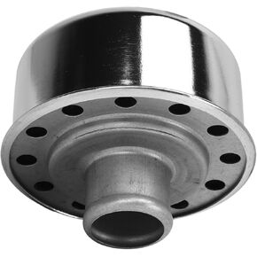 Round Valve Cover Breather for SBC BBC SBF 327 350 302 454 502 with 3in Diameter 1in Neck, Replacement for Ford Windsor V8, V8, 6 cylinder 250 and more