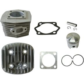 46.8mm(1.84inch) Cylinder Head Set Fits 80cc Gas Motorized Bicycle Bike Engine