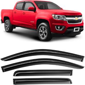 Original 4pcs Window Shade, Outside Mount Tape-On Rain Guards Set, Window Visors Compatible with 2006-2013 Chevy Impala All Models 2014-2016 Chevrolet Impala Limited Model Only 94843