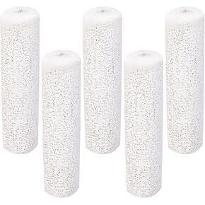 Plaster Cloth 5 Pack Plaster Gauze Bandage Roll Plaster of Paris for Crafts Belly Cast Art Project Mask Making Sculptures and Body Casts, 7.9inch X 106 inch