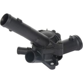 OCPTY Thermostat Housing Fit for volkswagen Jetta 2005-2014,for volkswagen Passat 2012-2014,for volkswagen Golf 2010-2014 Engine Coolant Thermostat Housing Assembly Replaces 07K121115C,902-5156