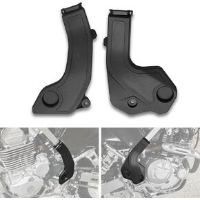 Frame Cover for KLX230 20-24, Left Right Plastic Fairing Side Panel Protection Frame Sliders Cover for Kawasaki KLX230 KLX230R S SM ABS S ABS Accessories 2020-2024, Replacement #99994-1466