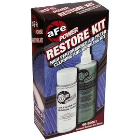 aFe Power MagnumFLOW 90-50001 Air Filter Restore Kit (Single, Blue)