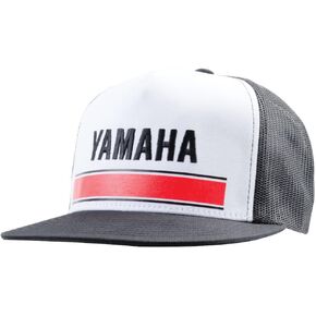 YAMAHA Snapback Racing Hat Monster Energy, Classic Logo, Throwback Logo One Size Fits Most