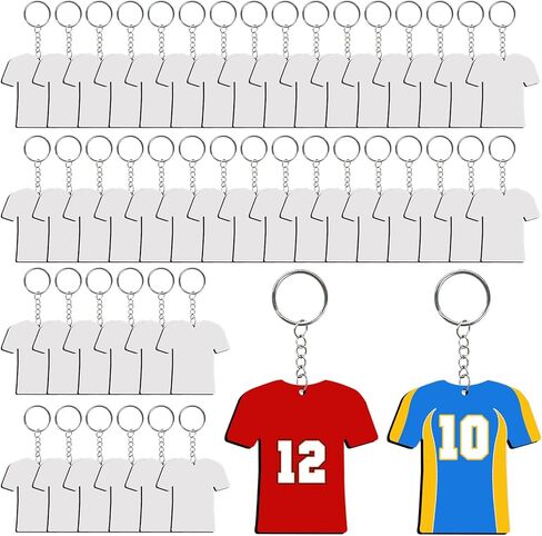 135 قطعة سلسلة المفاتيح التسامي الفراغات مزدوجة الوجهين MDF مفتاح chians نقل الحرارة التسامي سلاسل المفاتيح الفراغات علامات الأمتعة السائبة الفراغات in Kuwait