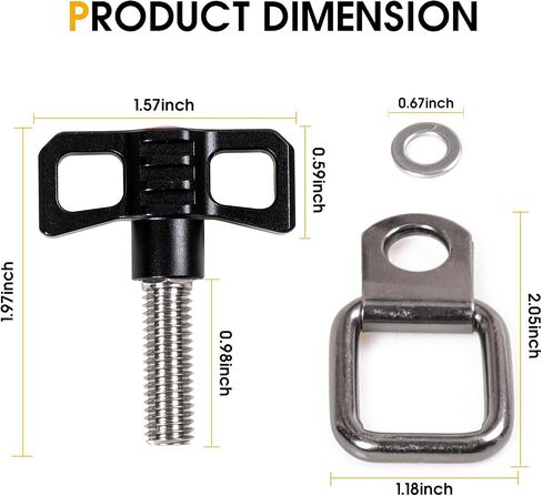 Hardtop Quick Release Bolts:Hardtop Quick Removal Fastener Thumb Screws for 1997-2024 Jeep Wrangler TJ JK JL 4xe Gladiator JT & Ford Bronco 2021+(Star,6PCS) in Saudi Arabia