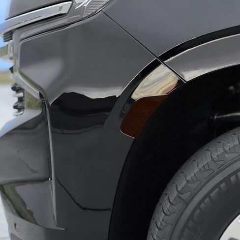 SlickMod PreCut Vinyl Smoke Tint for 2021-2022 Chevy Tahoe Sidemarker (3. Front Sidemarker, 20% Dark Smoke) in Kuwait