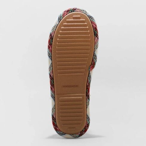 Wondershop Men's Plaid Holiday Papa Elf Slippers Size XL 13/14 in Saudi Arabia