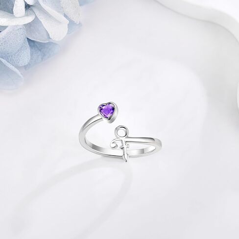 Prince Symbol Ring Sterling Silver Adjustable Wrap Prince Symbol Ring for Prince Lover in Saudi Arabia