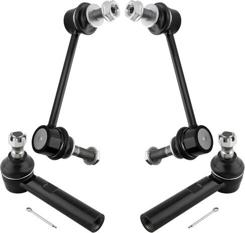 BOXI 4pcs Front Sway Bars Outer Tie Rod End Links Fit for Toyota 4Runner 2003-2009 / for Toyota FJ Cruiser 2007-2009 / for Lexus GX470 2003-2009 | K90677 K90683 ES80378 in Saudi Arabia