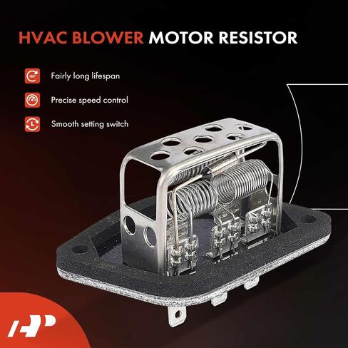 مقاوم محرك منفاخ HVAC A-Premium متوافق مع سيارات جيب - سلسلة XJ Cherokee 1991-1996، سلسلة MJ Comanche 1991-1992 - استبدال # 55036000، 56000522 in Saudi Arabia