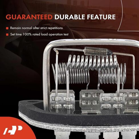 مقاوم محرك منفاخ HVAC A-Premium متوافق مع سيارات جيب - سلسلة XJ Cherokee 1991-1996، سلسلة MJ Comanche 1991-1992 - استبدال # 55036000، 56000522 in Saudi Arabia