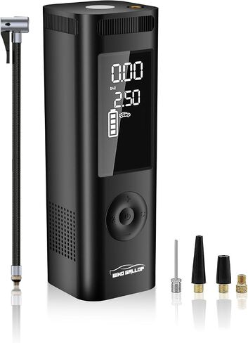Tire Inflator Portable Air Compressor, 90W 7800 mAh 3x Faster Air Pump for Car Tires with Tire Gauge Pressure, Tire Pump for Cars, Suv, Bikes, Motorcycles, Balls in Saudi Arabia