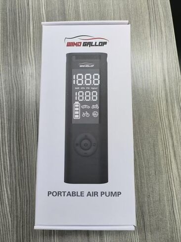 Tire Inflator Portable Air Compressor, 90W 7800 mAh 3x Faster Air Pump for Car Tires with Tire Gauge Pressure, Tire Pump for Cars, Suv, Bikes, Motorcycles, Balls in Saudi Arabia