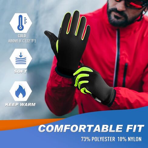 Sukeen Winter Gloves Men Women, Soft Warm Winter Gloves with Touchscreen Fingers, Anti-Slip Winter Gloves for Men Women, Windproof Thermal Gloves for Running, Driving, Cycling, Workout in Saudi Arabia