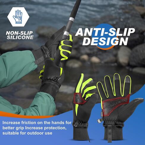 Sukeen Winter Gloves Men Women, Soft Warm Winter Gloves with Touchscreen Fingers, Anti-Slip Winter Gloves for Men Women, Windproof Thermal Gloves for Running, Driving, Cycling, Workout in Saudi Arabia