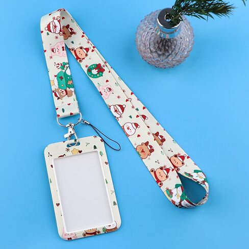 Blue ID Badge Holder Lanyard for Keys Cute Aesthetic Key Lanyard for Women Girls Teachers for ID Badges Preppy Lanyard for Students ID Card Love Heart Keychain Lanyard ID Holder in Saudi Arabia