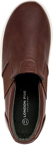 LONDON FOG Kid's Slip-On Casual Shoe Athletic Sneaker - Youth-Toddler Bakewell (Big Kid/Little Kid/Toddler) in Kuwait