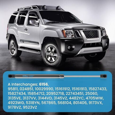 دعامات باب الباب الخلفي 6156 يدعم رفع الصدمات الغازي مناسب لـ 2007-2014 تشيفي تاهو سوبربان 1500، 2007-2013 سوبربان 2500، 2007-2014 جي إم سي يوكون، دعامة باب رفع صندوق السيارة، قطعتان in Saudi Arabia