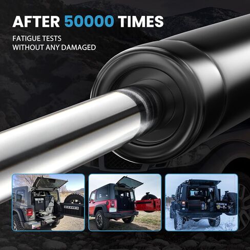 Rear Hatch Liftgate Struts 6156 Gas Shock Lift Supports Fit for 2007-2014 Chevy Tahoe Suburban 1500, 2007-2013 Suburban 2500, 2007-2014 GMC Yukon, Trunk Liftgate Strut, 2 Pcs in Kuwait