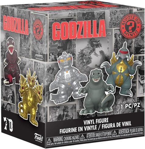 Funko Pop! Mystery Mini: Godzilla 70th Anniversary - One Mystery Figure (Styles May Vary) in Saudi Arabia