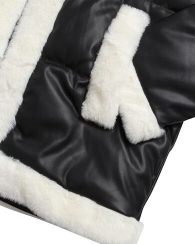 URBAN REPUBLIC Girls Puffer Jacket - Zip Up Coat Puffer Rain Jacket with Faux Fur Trim - Lightweight Jacket for Girls (7-16) in Kuwait