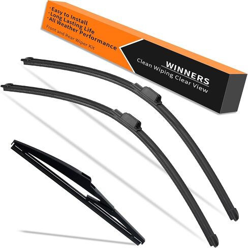 Wiper Blades for Mazda 3 Hatchback 2019 2020 2021 2022 2023 2024, OEM Quality Windshield Wipers Include Front 26 17 Inch and Rear Blade 14 Inch, Easy to Install Replacement Wipers Pack of 3 in Saudi Arabia
