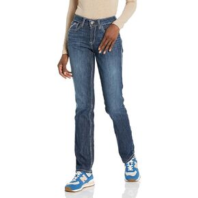 Ariat Women's FR Perfect Rise DuraLight Stretch Avelynn Slim Leg Jean