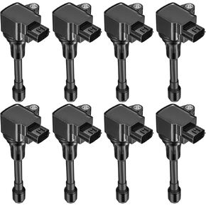 BDFHYK Ignition Coil Packs Compatible with INFINITI QX80 QX56 Nissan Armada V8 5.6L 2011 2012 2013 2014 2015 2016 2017 2018 2019 2020 2021 Coil for UF677 5C1893 GN10863 C759 IGC0083 Set of 8