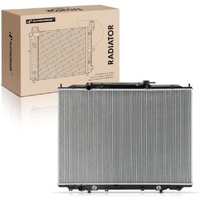 A-Premium Engine Coolant Radiator with Transmission Oil Cooler Compatible with Honda Ridgeline 2006-2008 V6 3.5L, Automatic Transmission, Replace# 19010RJEA51