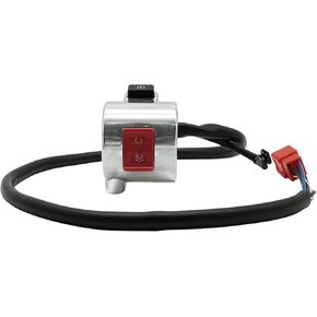 Right Start Stop Kill Control Switch for Honda VTX1800 VTX 1800 C/F/N/R/S/T 2002-2008, OEM# 35130-MCV-N22 35013-MCH-020 35130-MCH-F13