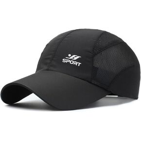 Men Quick Dry Baseball Cap Cooling Breathable Mesh Sports Cap Lightweight Snapback Hat Foldable Hat Trucker hat