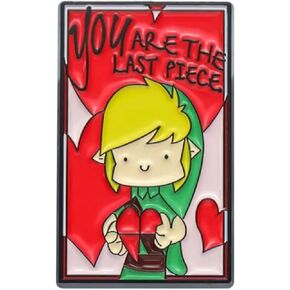 Gufo Spectre Pins Legend of Zelda ""You are the Last Piece"" Link Enamel Pin