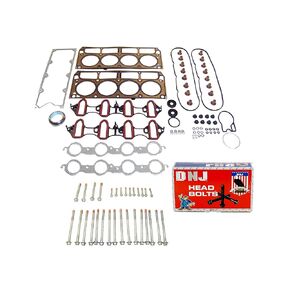 DNJ HGB3168 Cylinder Head Gasket Set with Head Bolt Kit for 2002-2006 Chevrolet Silverado 1500 5.3L 5328cc 325cid V8 OHV
