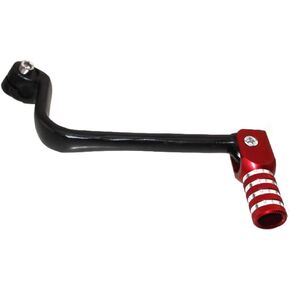 DJ-Motor Folding Aluminum Red Gear Shifter Shift Lever for KLX110 2005–2022 KLX110L 2010–2022 DR-Z 110 2005