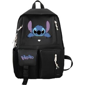 Cartoon Backpack Cartoon Laptop Backpack Lightweight Daypack Set All Over Print Casual Backpack Laptop Backpack Travel Hiking Rucksack in Saudi Arabia